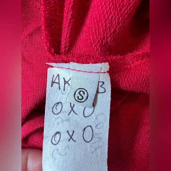 Anthropologie 
The refinery 
Red 
Size small
Pit to pit 19”
Length 23” - Picture 5 of 8